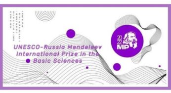Объявлен прием заявок на соискание Международной премии ЮНЕСКО им. Д. И. Менделеева за 2022 год