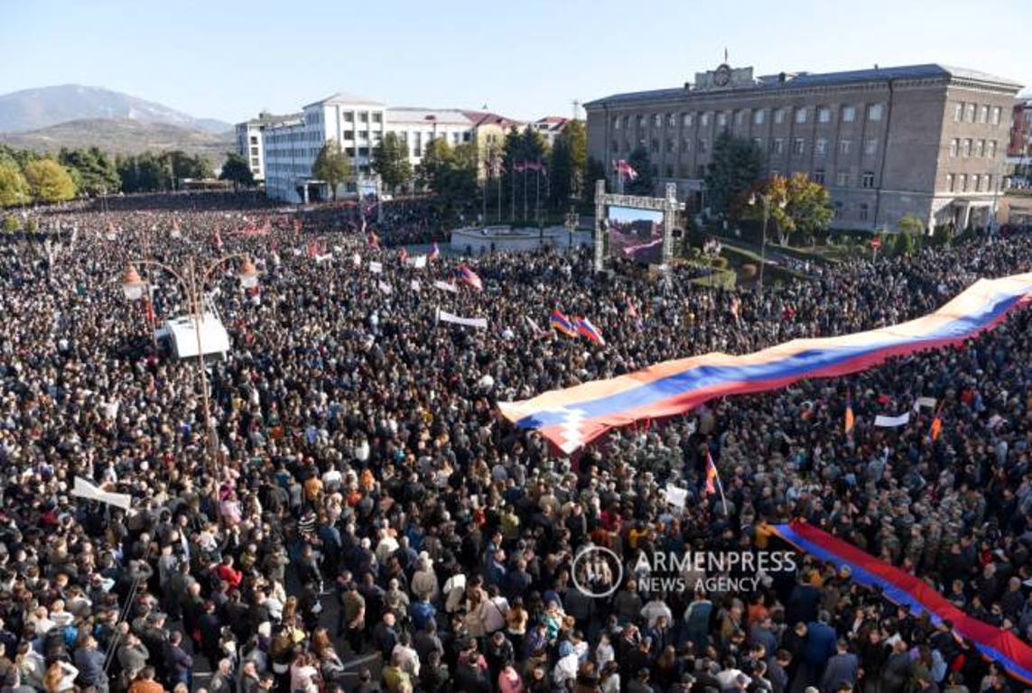 Рубен Варданян созывает в Степанакерте митинг